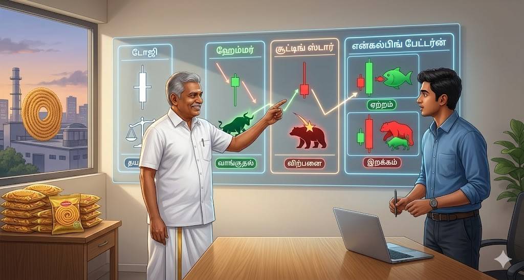 andlestick patterns tamil