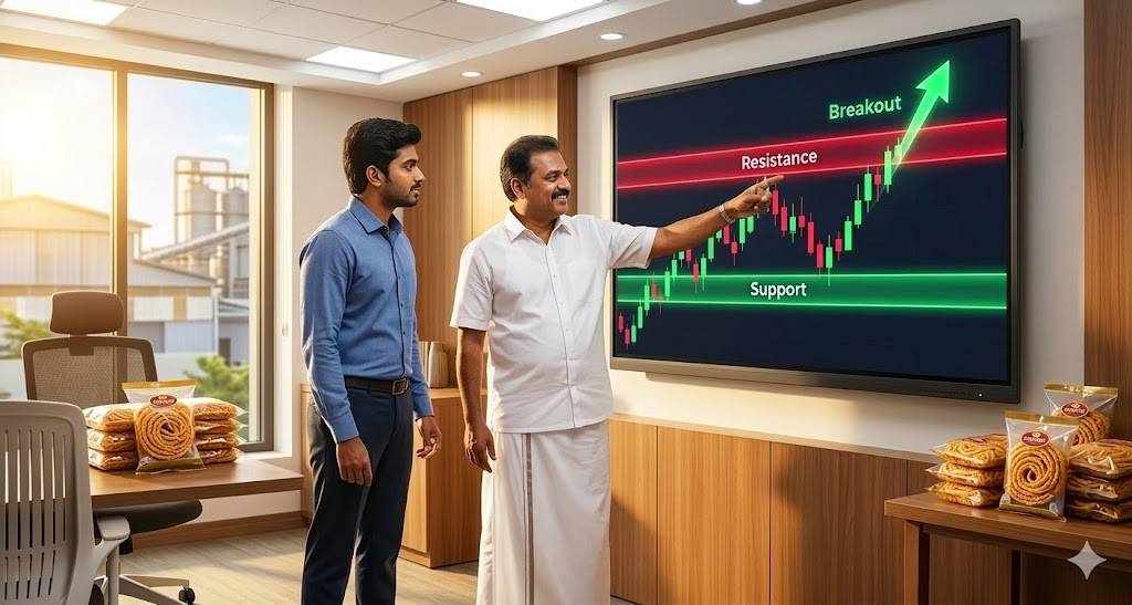 support resistance breakout tamil
